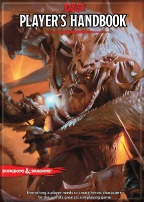 $8.26 • Buy Dungeons & Dragons Player's Handbook Cover Refrigerator Magnet NEW UNUSED