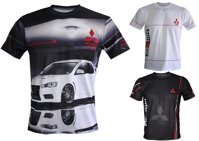 Mitsubishi Ralliart T-shirt GIFT Camiseta Maglietta Lancer Evo JDM Rally Car • $29.99