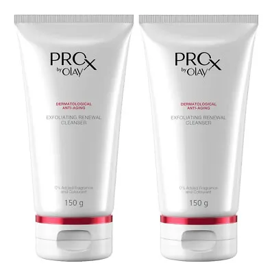 $23 • Buy 2x Olay Foaming Facial Cleanser Wash 150g ProX Exfoliating Renewal Skin Makeup