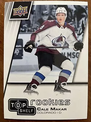 2020 UD Summer Promo Top Shelf Rookies TS-1 Cale Makar • $19.99