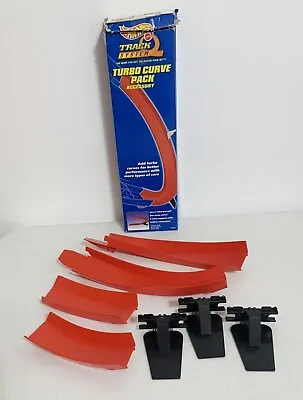Hot Wheels Track System Turbo Curve Pack Accessory 1996 Vintage 14478 Mattel • $19.99