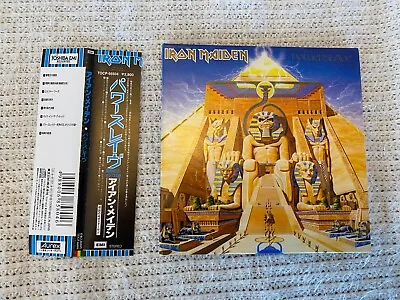 Iron Maiden Rare Official Powerslave Mini Vinyl Card Sleeve CD & OBI Unplayed • $99