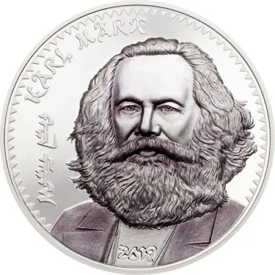 2019 Karl Marx Revolutionaries 1 Oz Silver Coin • $144.99