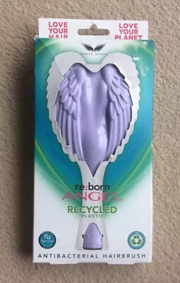 TANGLE ANGEL Re:born Angel Antibacterial Detangling Hair Brush New Boxed • £0.99
