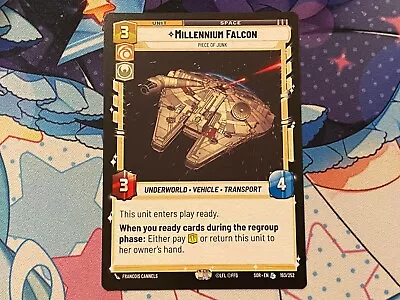 Millennium Falcon Piece Of Junk - SOR 193 NM - Star Wars Unlimited • $24