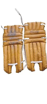 Cooper Youth Hockey Goalie Leg Pads Pre-owned 21 Inches Vintage 1980s. • $125