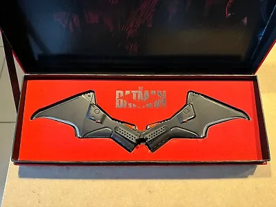 The Batman Limited Edition Chest Armor Glyph 1:1 Prop Replica Batarang Boxed 🦇 • $198.92