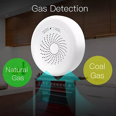 Smart ZigBee Gas Leakage Detector Combustible Sensor Tuya Security Alarm System • $35.99