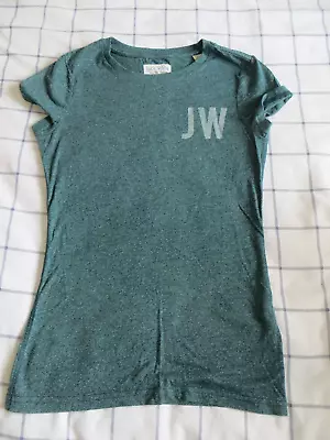Jack Wills Ladies Green Tee Shirt Size 8 • £5