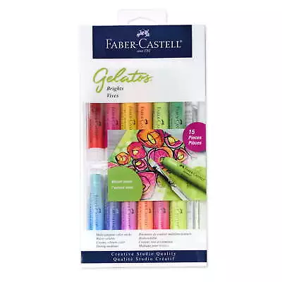 Gelatos Coloring Sticks Set-12 Bright Colored Gelato Art Set For Adult Beginners • $24.99