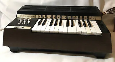 Magnus Electric Chord Organ Model 350 Made In USA It Works-1970 • $49.95