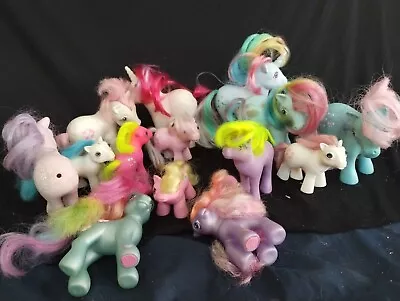 My Little Pony Vintage G1-G3 Bait Lot 14 Ponies • $15