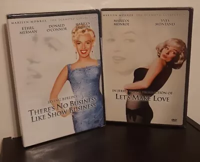 Marilyn Monroe 2 Dvd Lot New Sealed No Business/Show Business Let's Make Love • $14.97