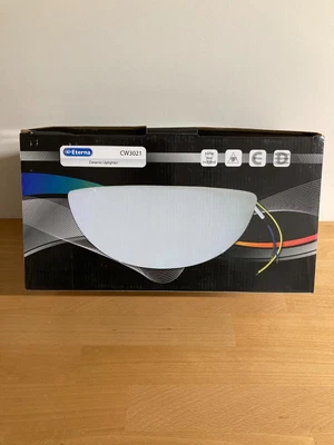£14 • Buy Eterna Ceramic Uplighter White Paintable IP20 CW3021 W 320mm H 130mm D 152mm