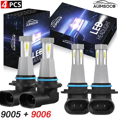 For Nissan 300ZX 2.0L V6 2-Door 1990-1996 LED Headlight High/Low+Fog Light Bulbs • $37.99