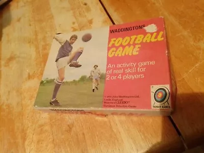 Vintage Boxed Football Game By Waddingtons Dated Complete • £6