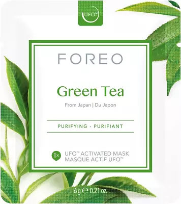 Green Tea UFO Activated Facial Mask For Blemish-Prone Oily Skin 6 Pack Purifyi • £34.95