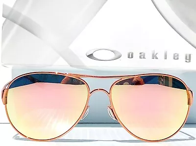 NEW* Oakley Caveat POLARIZED Galaxy Rose Gold 60mm Aviator Womens Sunglass 4054 • $178.87