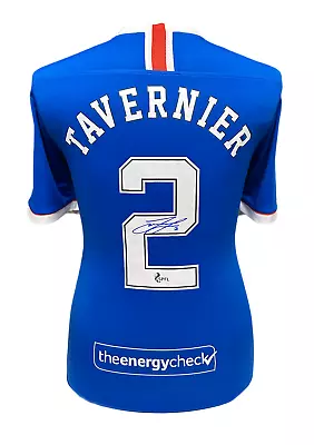 £274.99 • Buy James Tavernier Signed Glasgow Rangers Champions 55 Football Shirt Proof & Coa