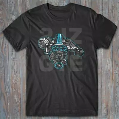 2JZ GTE Engine Iconic T-shirt TOYOTA SUPRA Cool Gift JDM Japan Drift Tokyo • $28.60