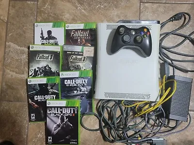 $99.99 • Buy Microsoft Xbox 360 Console 20GB Hdd Hard Drive Games Gears Of War Call Of Duty