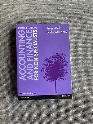 Accounting And Finance For Non-Specialists With MyAccountingLab Access Card... • $12.44