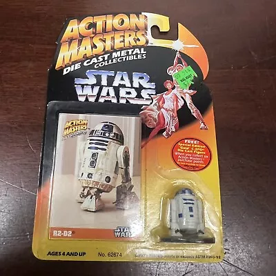 VTG R2D2 Star Wars Action Masters R2-D2 Metal Figure 1994 Diecast Kenner Robot  • $10