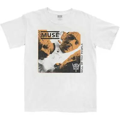 ** Muse Will Of The People White Album Cover Official Licensed T-shirt ** • $19.92