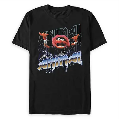 The Muppet Show Dj Animal T-shirt Black Short Sleeve All Sizes S-5XL JJ3404 • $20.89