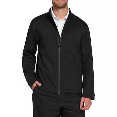 Walter Hagen Mens Full-zip Golf Rain Jacket Size Large Nwt $85 Black • $32.99