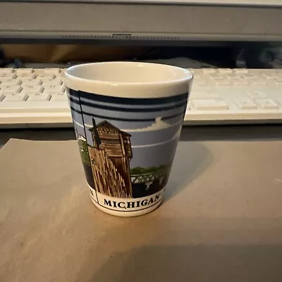 Mackinac Bridge Michigan Shot Glass • $10