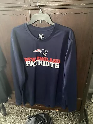 New England Patriots Men’s Long Sleeve Shirt XL • $14.95