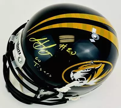 Henry Josey Signed Mizzou Tigers Mini Helmet Missouri Autograph Cotton Bowl J5 • $53.99