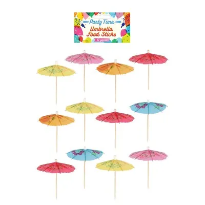 £2.20 • Buy Mixed Cocktail Umbrella Paper Food Sticks Pick Decoration Summer Hawaiian Party