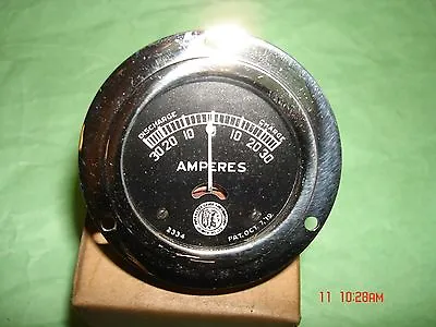 Vintage Moto Meter Amp Guage 30 To 30 New Dodge E48468m • $39.99