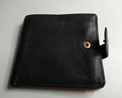 Saddler Real Leather Black Card Holder Wallet - Brand New • £17.80