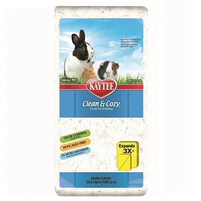 Kaytee Clean & Cozy Super Absorbent Paper Bedding 24.6L - White - For Small Pets • £14.29