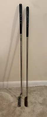 Set Of 2 Vtg Ping Putters 36” Anser 2 Karsten  85068 + 35” Acushnet Wide Flange • $75