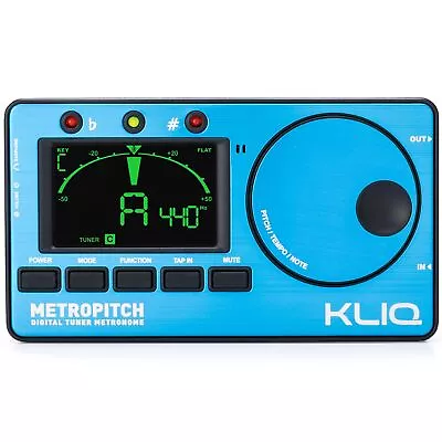 KLIQ MetroPitch - Metronome Tuner For All Instruments - With Guitar Bass Vi... • $43.47