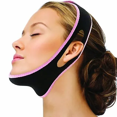 $9.99 • Buy V Line Face Slimming Double Chin Reducer Mask Lifting Belt Anti-Wrinkle Chin 