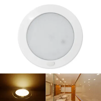 5  Switched LED Ceiling Light Interior RV Camper Boat Cabin Bathroom Warm White • $11.84