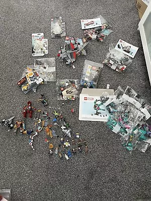 Marvel Lego Mini Figures / Sets Collection Huge Bundle + Spares Inc 76255 • £80