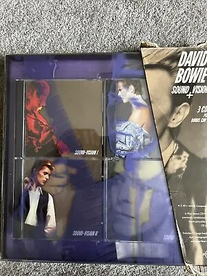 David Bowie : Sound And Vision 4 CD Box Set : RykoDisc 1989 : • £32