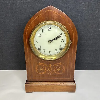 Vintage EN Welch MFG Beehive Shape Mantle Clock - FOR PARTS/REPAIR • $119