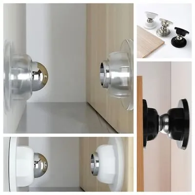 Strong Magnetic Silent Suction Household Free-punch Door Suction Anti-collision • £6.64