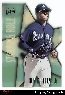 1997 Ultra Starring Role #2 Ken Griffey Jr. MARINERS • $54