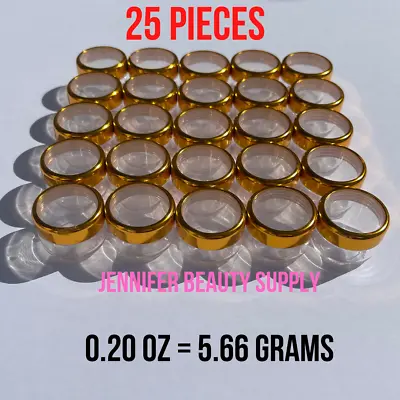25 Pieces Clear Plastic Cosmetic Sample Container 5 Grams Jars Pot Small Empty • $8.99