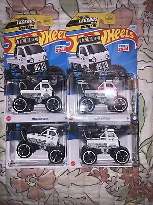 2024 Hot Wheels HW DREAM GARAGE 3/5 Mazda Autozam 1/250 Lot Of 4 • $13