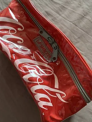 £4.99 • Buy Coca-Cola Lip Smacker Zip Up Cosmetic Bag (Empty) Coke Collectible