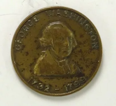 George Washington 1732-1799 Medal-mount Vernon • $10